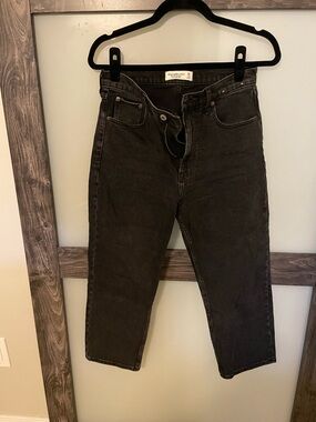 Abercrombie & Fitch Black Relaxed Men's Jeans